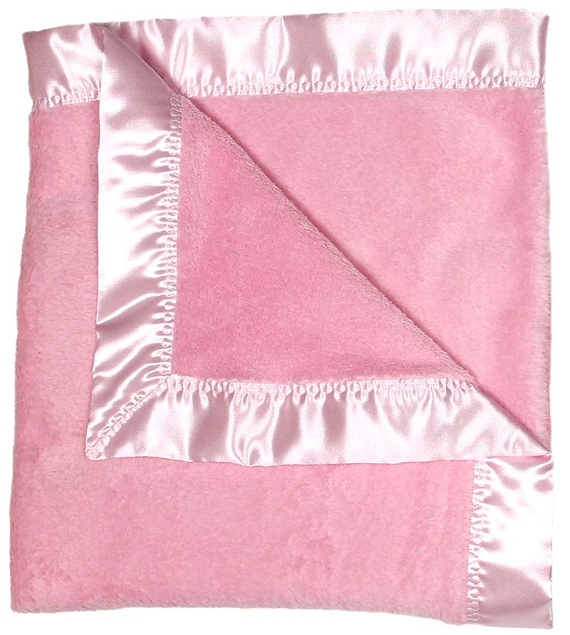 #1160 Pink Flurr Receiving Blanket