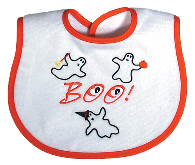 R6002XB "Boo" Embroidered Bib