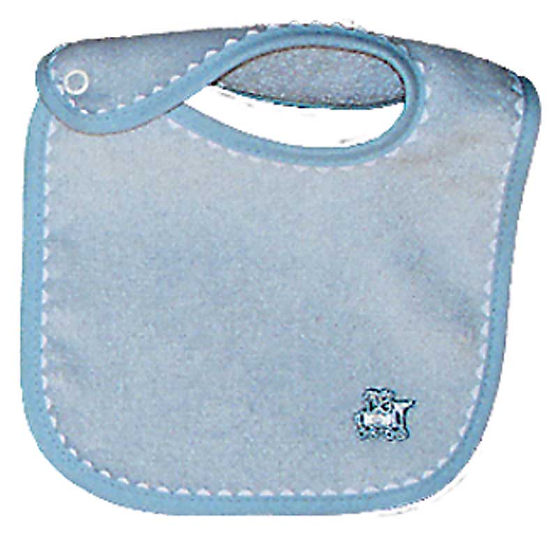 R6130B Appliqued Blue Bib