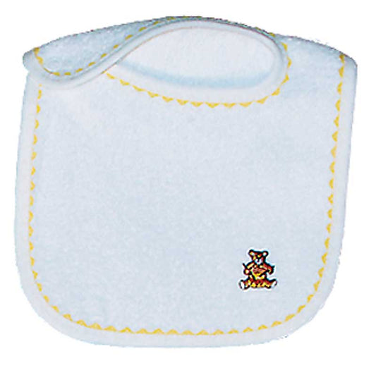 R6140WY Appliqued White/Yellow Bib