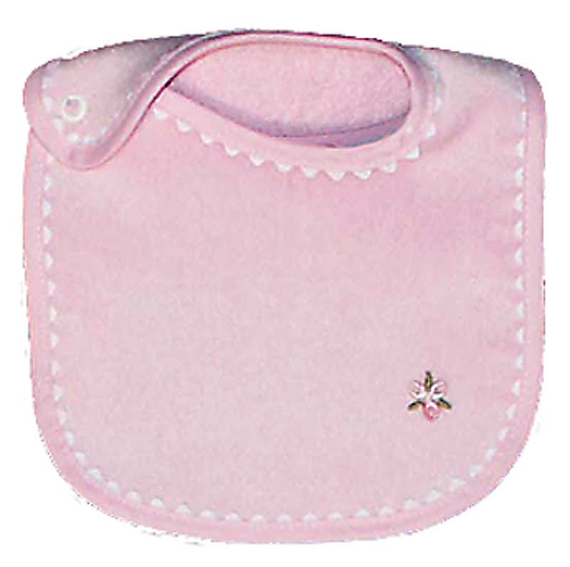 R6220P Appliqued Pink Bib