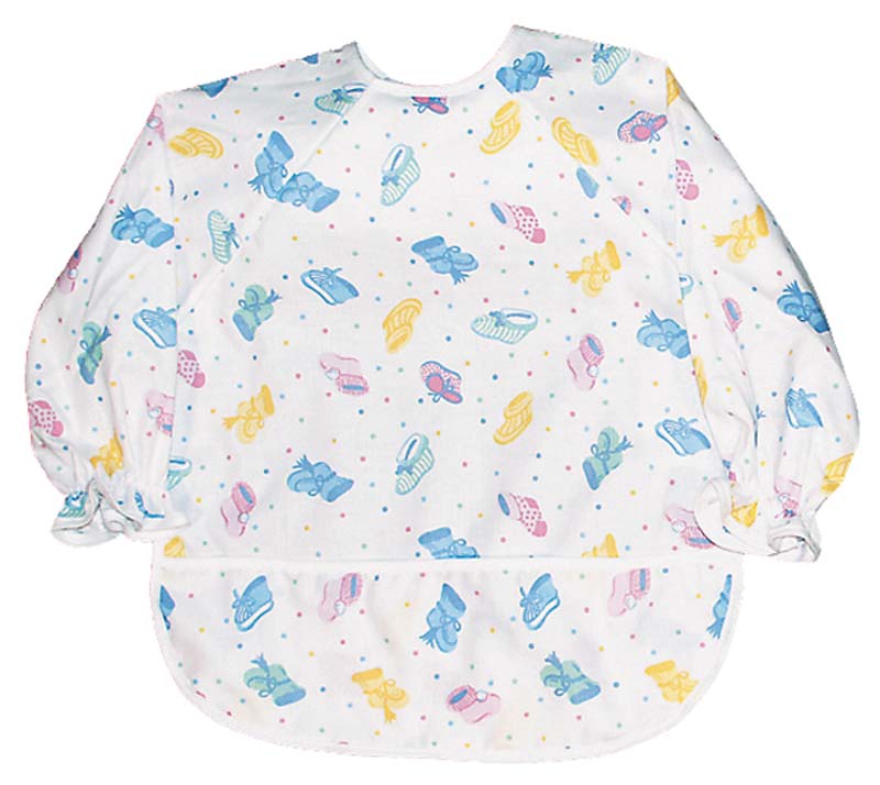 #7794 Infant Long Sleeve Print Bib