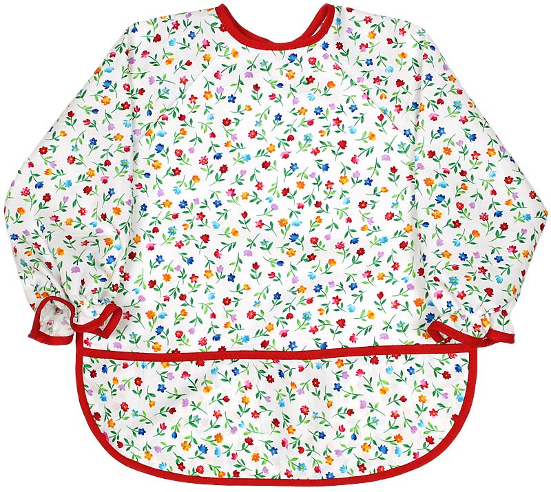 #7794 Infant Long Sleeve Print Bib