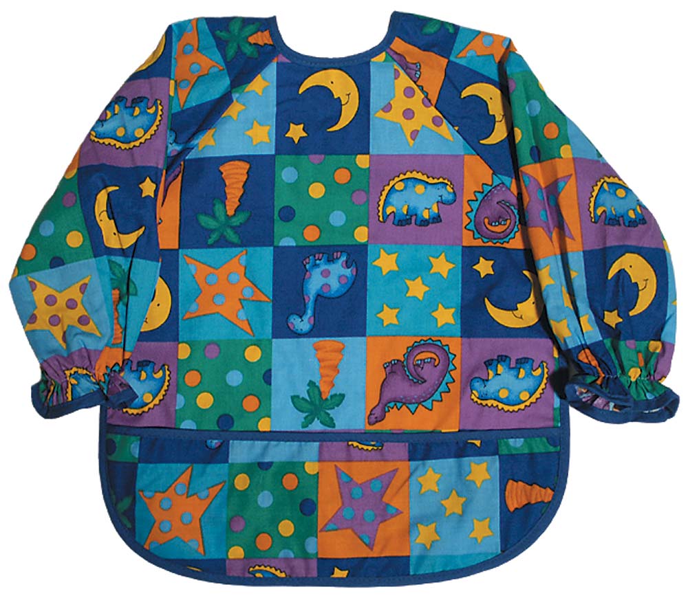 #7794 Infant Long Sleeve Print Bib