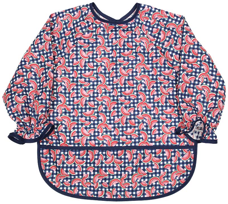 #7794 Infant Long Sleeve Print Bib