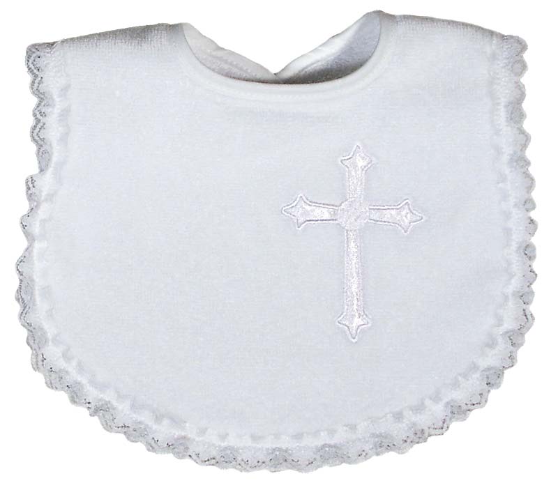 #A17735 Appliqued Cross Bib